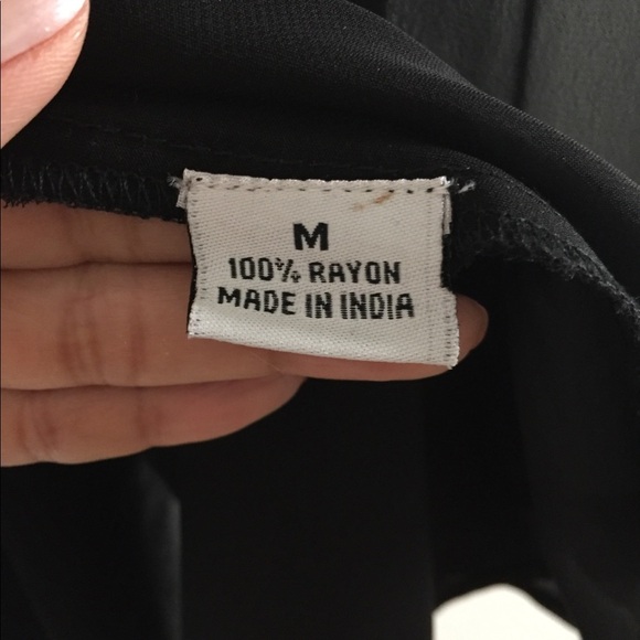 Black Sheer Top Size Medium - Picture 3 of 4